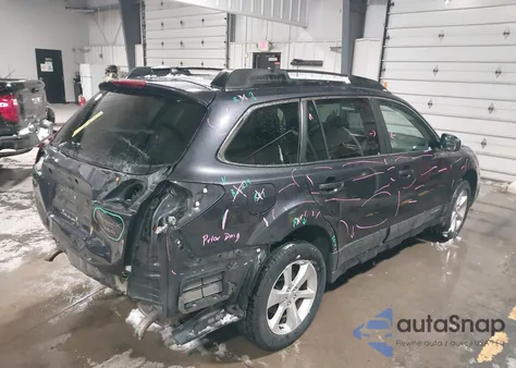 2013 Subaru Outback 3.6R Limited from USA, damaged, VIN 4S4BRDLC1D2272493